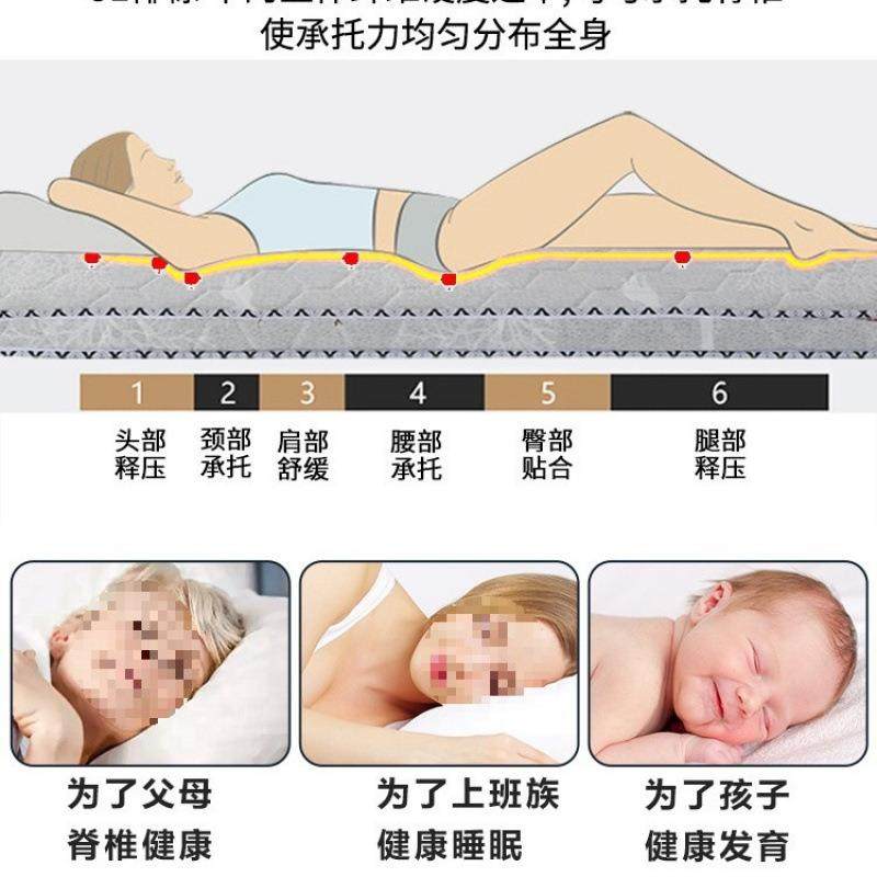 椰棕床垫硬垫棕榈软床学生可宿舍单人折叠乳胶床垫垫榻PUC垫榻米