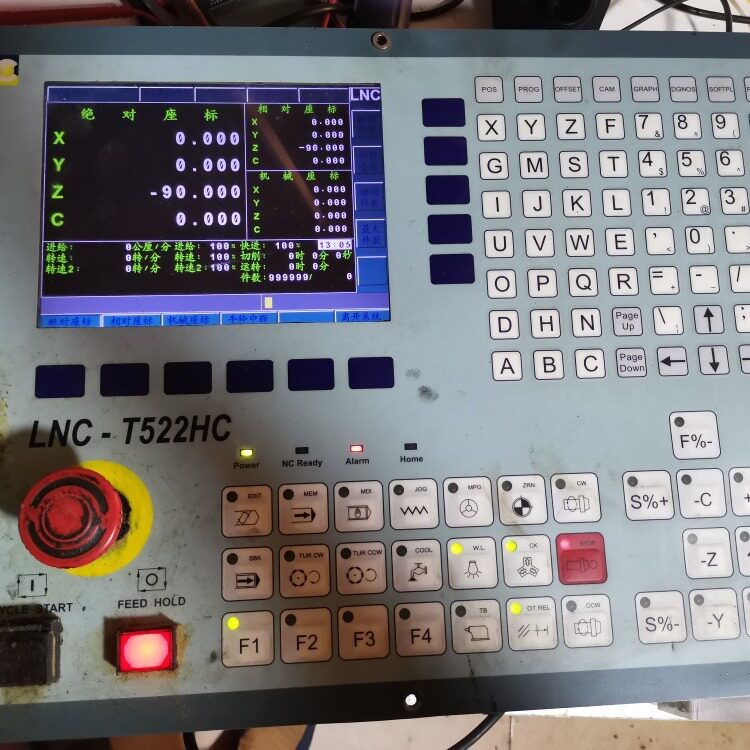 精雕机宝元系统LNC-T522HC维修