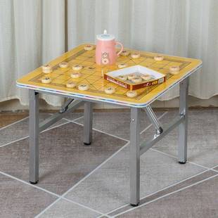 折叠象棋桌 下象棋桌子 中国象棋盘桌 两用正方形多功能