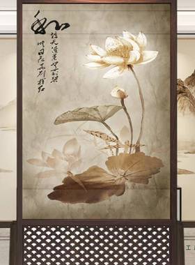 25中实木屏风隔断客OBR0厅卧室遮挡家用现代简2约式入户进门玄关