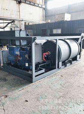 GUA废旧沥料再沥青拌合机1生-5方定固式青搅拌机双罐移动炒料设备