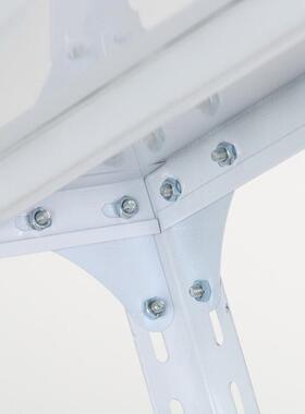 七层钢货架置展物架落地多层角HPWt仓储小货架示功架多能储物收纳