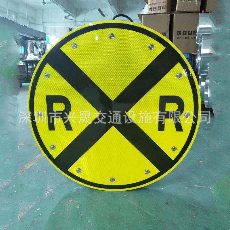 太阳能圆限形标牌圆形限速限高宽牌BP47LED志牌牌标太阳能标志厂