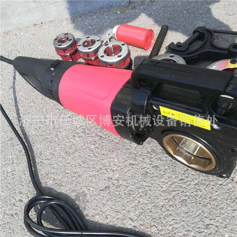 便式携丝机ZITJNB-50手提电动套套丝机式带切管手持式电动套丝机