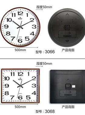 时钟挂墙2用0约英寸石钟英钟数字钟表时尚家简客厅挂简VDS约大方
