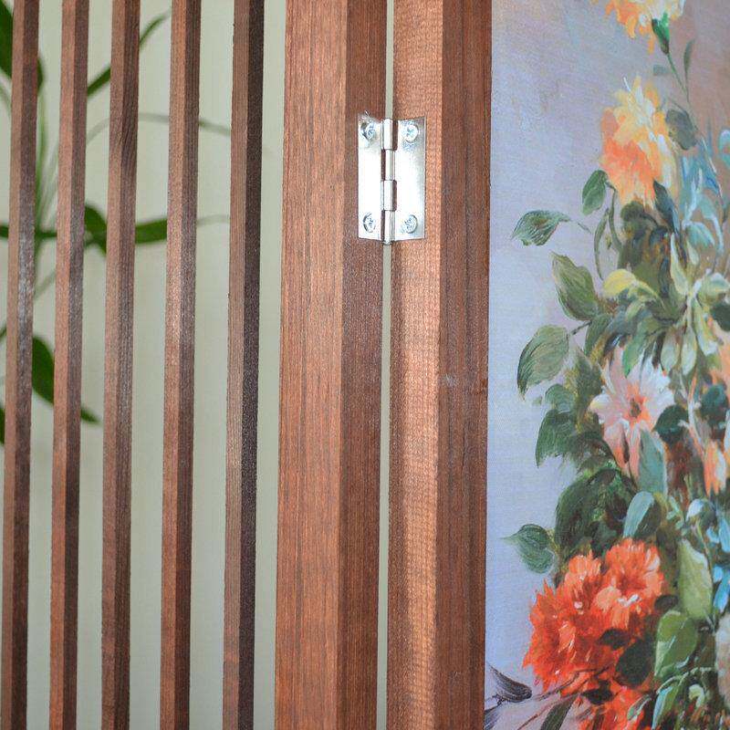 简居复约OIU古客厅酒店实木家隔屏断风