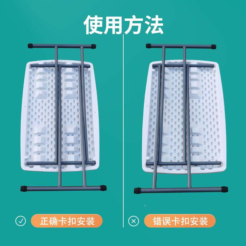 易儿童电脑写作业塑料桌学简习小桌子折叠桌子边床上书桌F96786M9