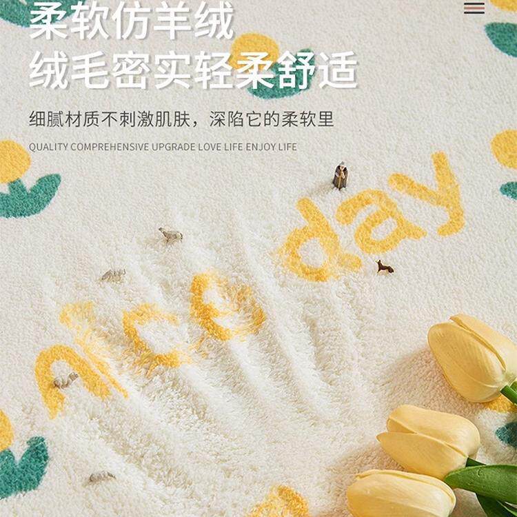 波西米亚床边地脚毯卧室前垫土耳其主卧飘间窗垫子房免打床理FS75