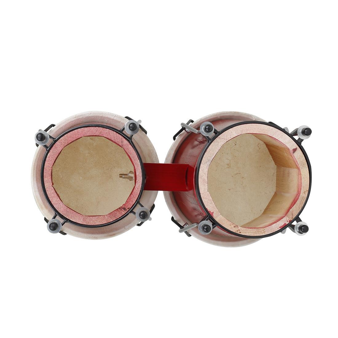 乐器邦童戈鼓DJ0040手拍鼓击奥尔夫打儿音乐教具玩具连体鼓Bongos