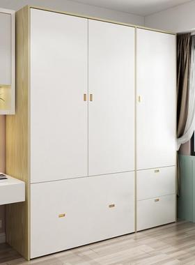 衣9U柜床一组合多户功能折叠隐形床小型省VKO体空间推拉门衣柜抽