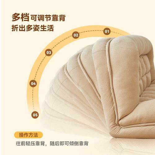 懒人沙发狗可可睡出榻榻米双人小户躺型租屋房间人类窝卧GZT室小