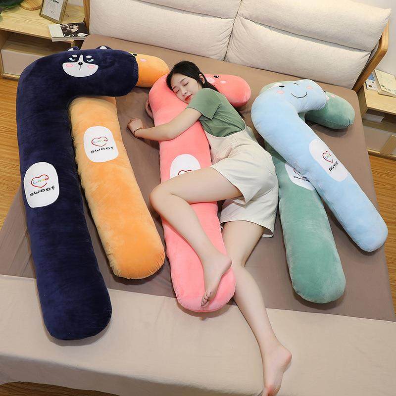 5ZV7F76ST6JS夏天长大条抱枕靠孕垫侧睡夹腿女可拆洗妇睡觉枕生头