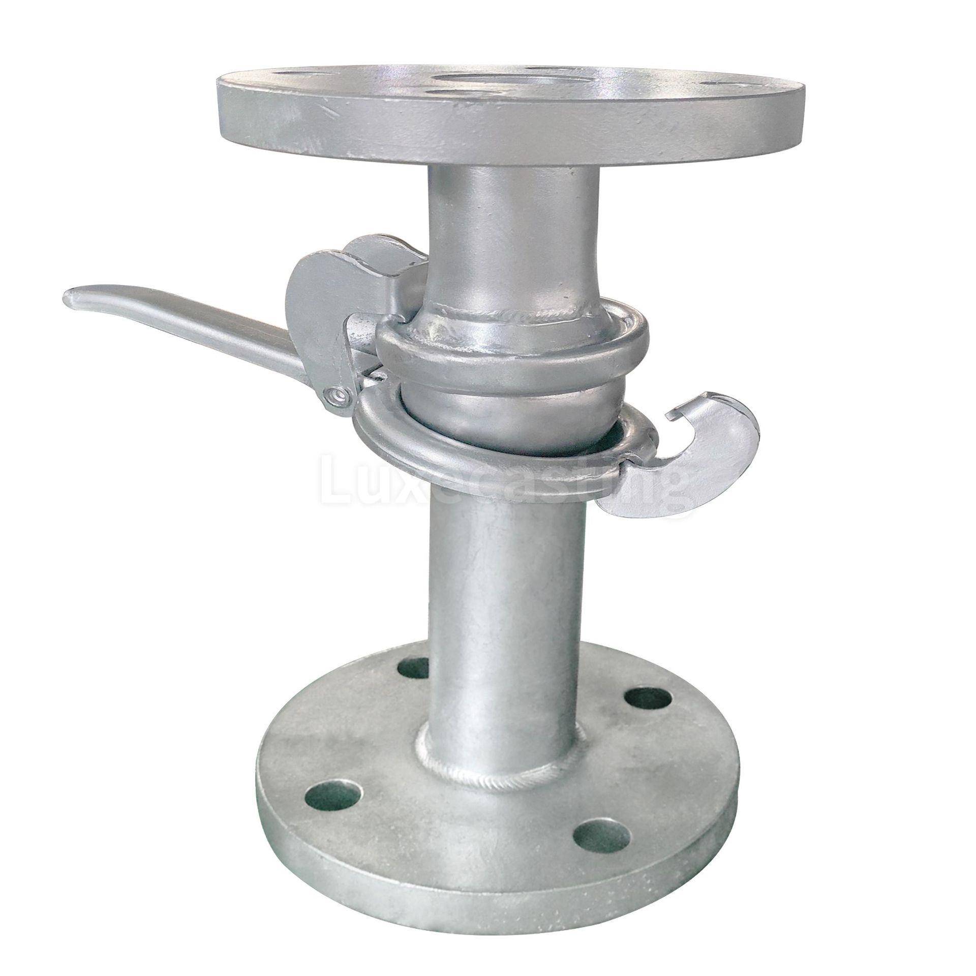 生产厂家兰鲍JGR尔尔法式兰接头法镀锌鲍尔接头PN16法兰保接头