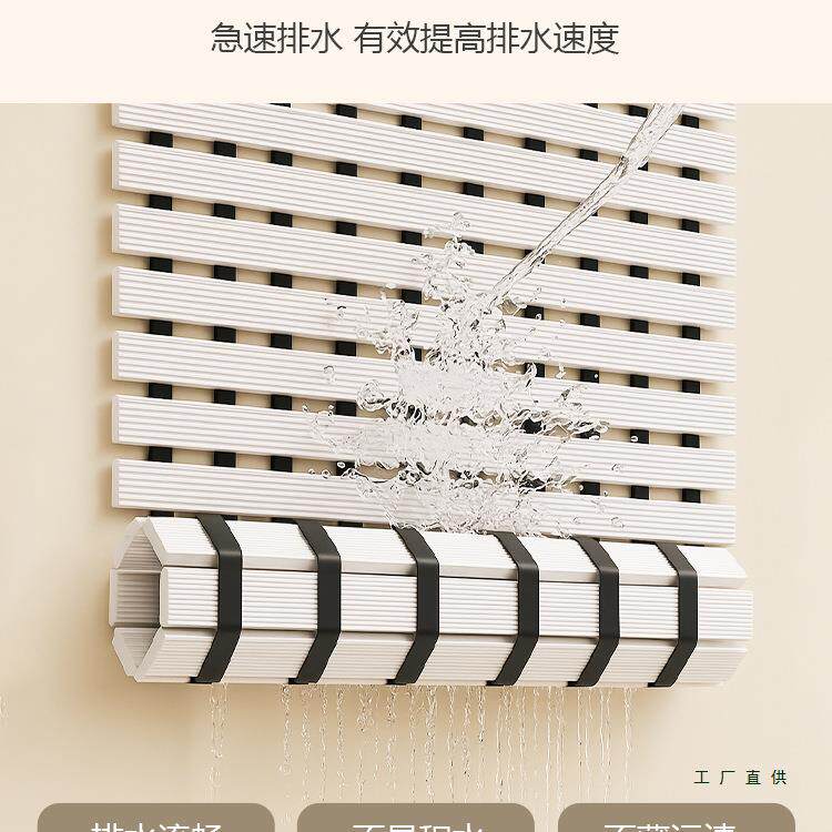 浴室防滑地垫卫生水洗澡浴淋脚垫间子酒隔店浴缸厕所门口F99J5966