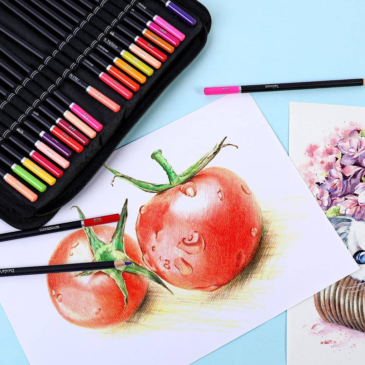 95件油专性YS-95sm0铅彩套装业美术色铅彩笔素描铅笔绘画套装