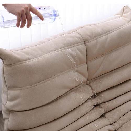 定型海毛虫懒人沙sp1001发舒适单人绵沙发小户型布艺真空压毛位缩