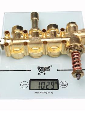 380室2/80洗车机全铜气座铜块泵头配VPA件高压家用清洗机调压垒德