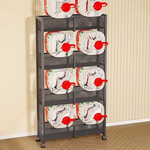 夹缝收UBP柜纳柜室卫生间门后储物多层带轮可移动浴窄隙落缝地收