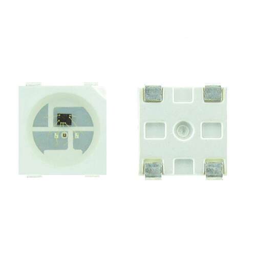 5050内置彩ic幻灯珠500高ZYO亮5v灯珠兼容5s2812b/sk681灯2幻彩珠