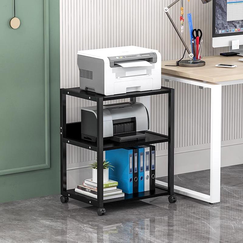 打印机架办置物储物5Jd7TaS8架纳复印子桌柜可移动多层落地收主机