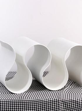 Z04995-7家居创意红瓶面酒架摆件展现厅桌红酒收纳架代简约S形酒