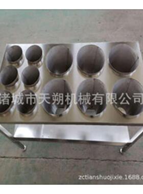 家禽宰场沥血器鸡鸭空血屠血槽烫血池多锥桶手JMV推旋转式控沥机