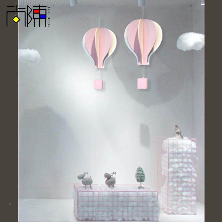 夏季气球网装饰036吊饰婚庆橱窗装道具红店铺场饰热景布置