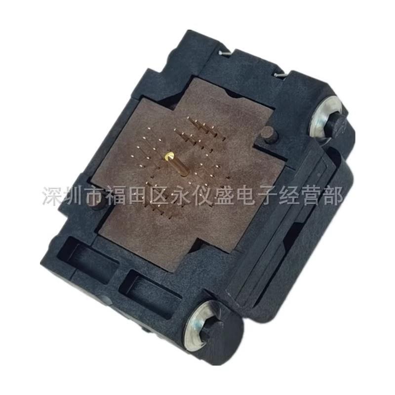 QFN323MLF2IC测试座芯S片老化座烧录座3232QN50S1QN50150M505MX5M