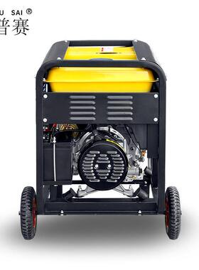 20183动56机10KW风冷开架式小型家用8工地用便捷式电柴油发电组