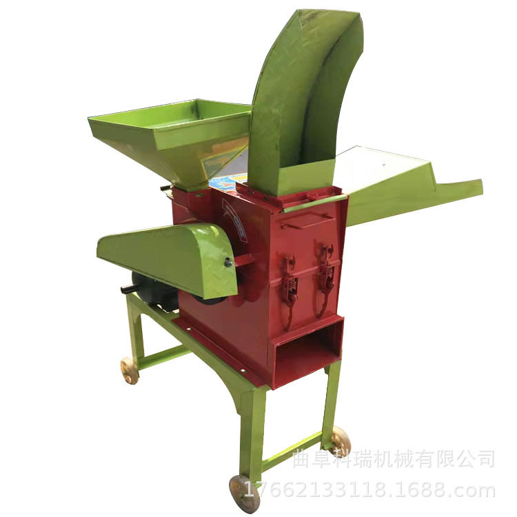 家庭用的小型粉碎机科瑞玉米秸秆切断机花生秧芦苇青草碎草机