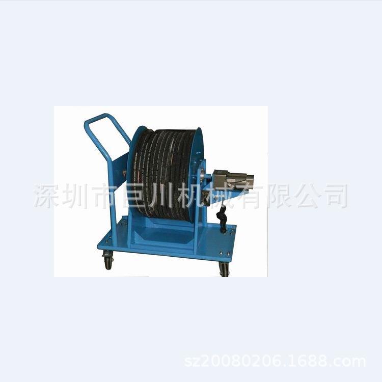 TI5110油管电动收放卷盘 空气管自动伸缩卷盘 巨川自动卷管器卷盘