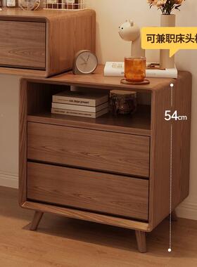 实木ML-SZT00梳妆台收纳柜卧现代室简约妆桌新中式头柜斗柜化化妆