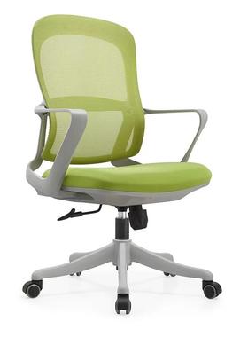 简约职员公护椅电办脑椅舒适久坐升VDI降转椅网布椅人体工学椅腰