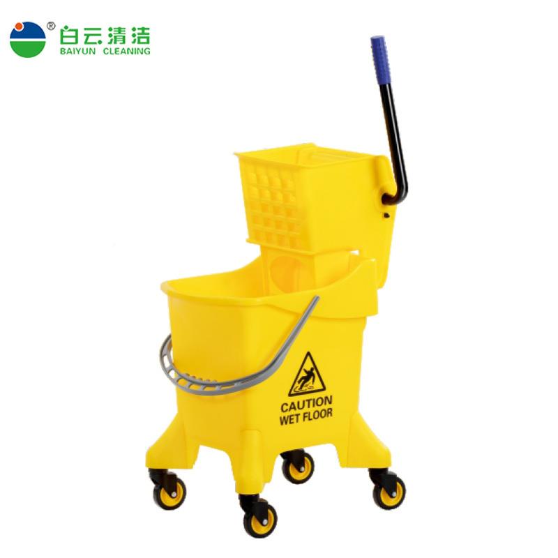 清洁加加家厚下压JEK式榨水桶用强洁挤水车拖把桶墩布桶酒清店