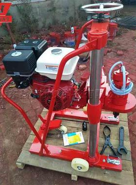 建工程混土18580钻芯孔设备凝金刚石水筑泥取机地面勘探钻孔取芯