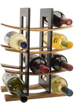 源头工厂简尚约欧时复苏式创意木质红酒62885摆件现代简架约竹制酒E18