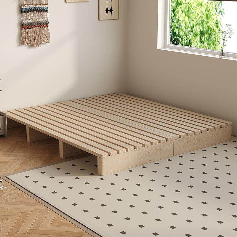 日式榻地榻米实排骨架双人YRS落床架出租屋矮床地木板经济型龙骨