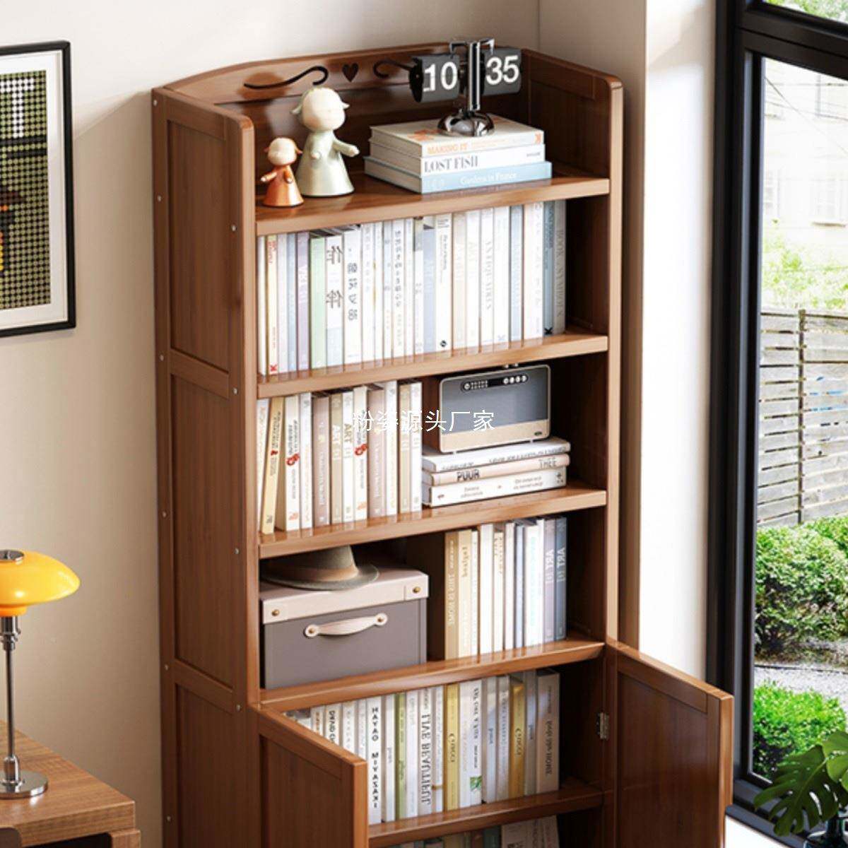 学一CSS生书架置物落地架多体靠墙儿童简易书柜省空间桌层家用收