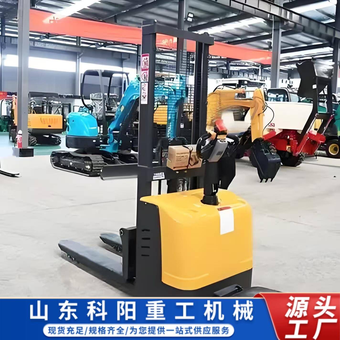 无品牌/厂家直全自动3吨电动叉车座驾式动销升降堆高电车吨5吨搬