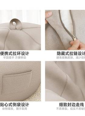 懒人沙发可可睡休闲豆烂袋阳台人家用摆大F77689SH椅卧躺室单人懒