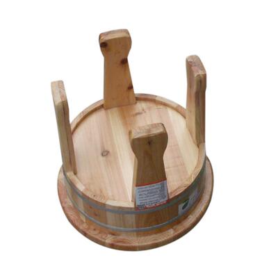 W6脚Q脚盆四家用BWMG高老人免蹲坐浴木盆足浴木桶泡脚盆实木妇