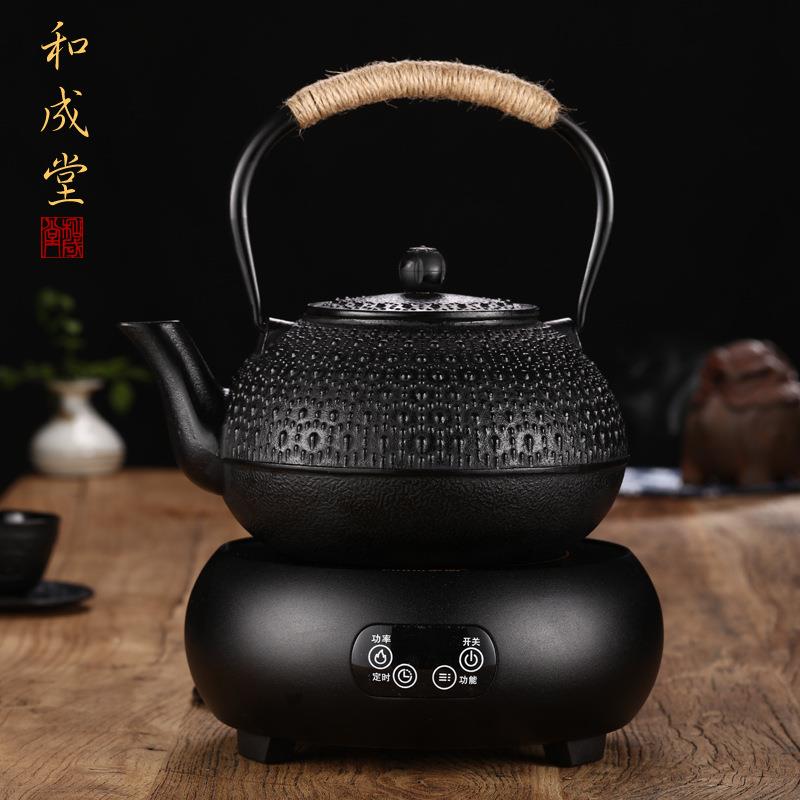 雨点铁无品牌/式水壶日烧水铁壶无壶涂层南部铁器铁京都铁瓶