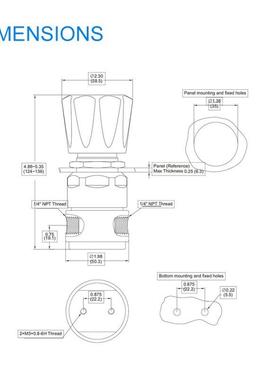 3量16LNMF不锈钢手低压单减压器表双程0-动1.6Mpa超高洁净