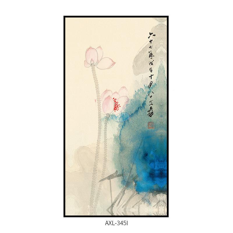 必画中国壁风中式挂画式客厅装饰画无品牌/新中沙发背景画酒店软