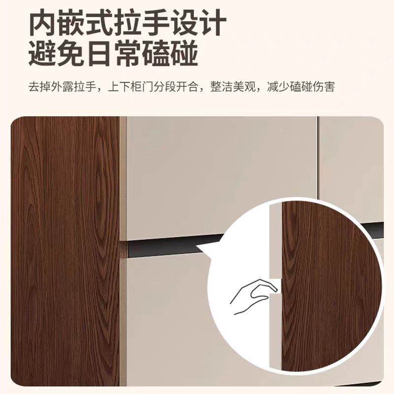 全木多层分免漆格实木生态板衣柜8毫米背1板KMV60cm深现代简约实