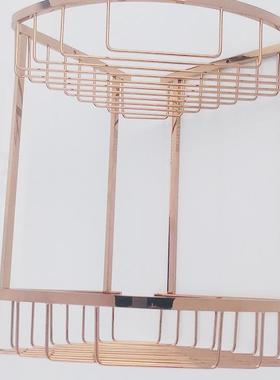 厂家热销网家居不锈钢篮洗手间置物卫生间浴w621-3室架双层纳三收