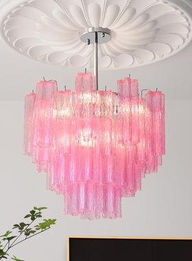 中古风全光谱粉新色款客厅灯复卧古室吊62897灯法式墅餐厅设计师