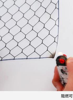 PV格咨询C防静电网帘帘阻燃软门无尘室洁净棚全透明帘透明黑色格