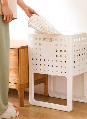 可叠脏1ZY59649衣洗衣篓免篮打孔杂脏衣服折收纳筐物浴室衣物置物