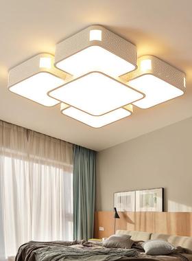 新374款客厅灯约现代简大室气长方形家用ld吸顶灯e具卧灯饰